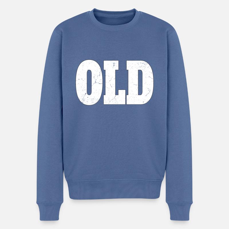 Ancien - Alt - Pull Premium bio Homme - bleu pigeon