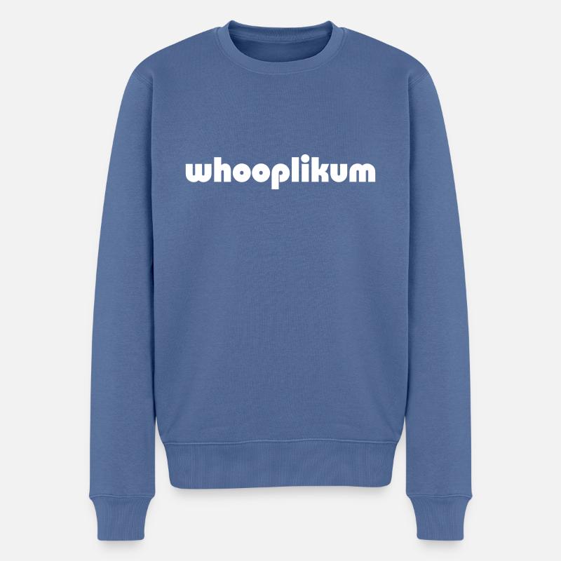 whooplikum 2 - Männer Premium Bio Pullover - Taubenblau