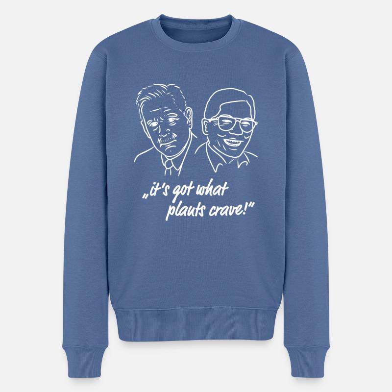 Its Got What Plants need - Männer Premium Bio Pullover - Taubenblau