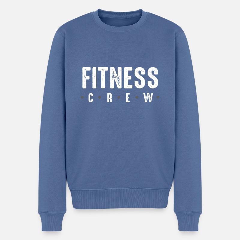 Équipe de conditionnement physique - Pull Premium bio Homme - bleu pigeon