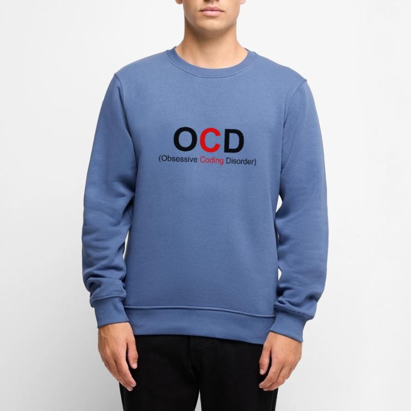OCD Obsessive Coding Dissorder Programming Program Männer Premium Bio Pullover