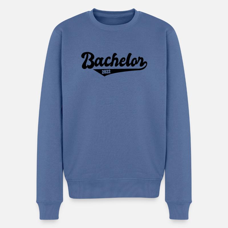 Baccalauréat 2022 Graduation Graduation Graduation - Pull Premium bio Homme - bleu pigeon