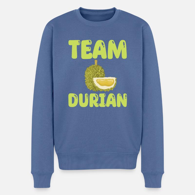 Team Durian - Männer Premium Bio Pullover - Taubenblau