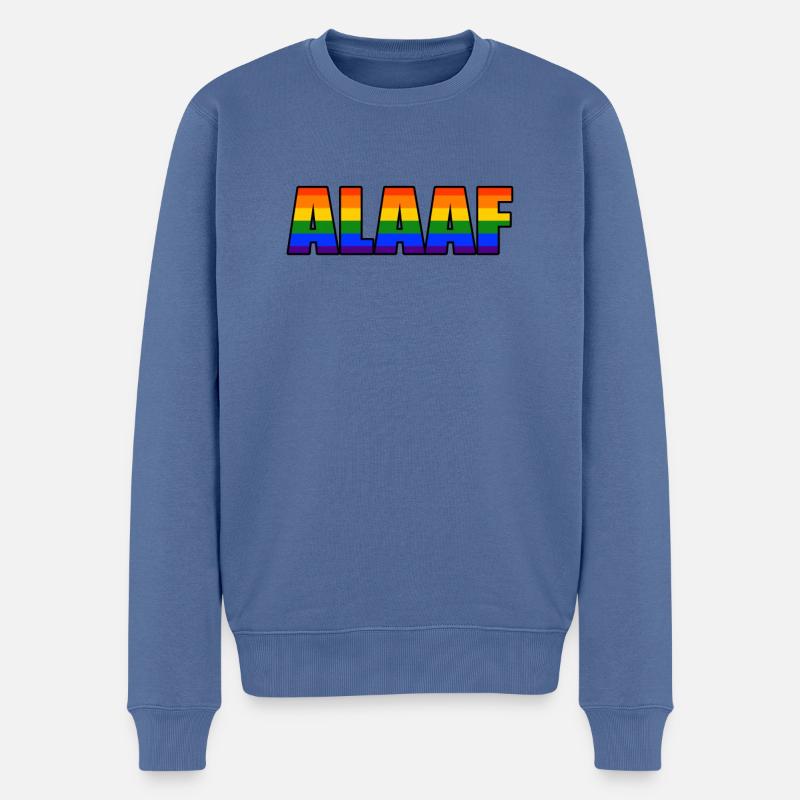 Jede Jeck es anders! Ich auch. LGBTQ Karneval Köln - Männer Premium Bio Pullover - Taubenblau