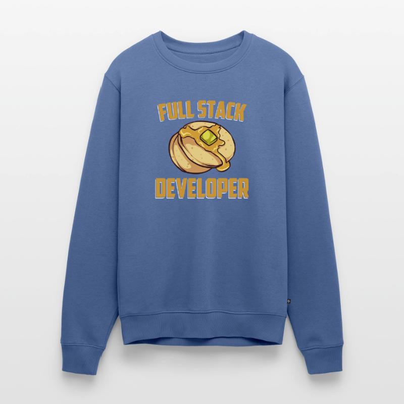 Développeur Full Stack - Programmeur en science du codage Pull Premium bio Homme