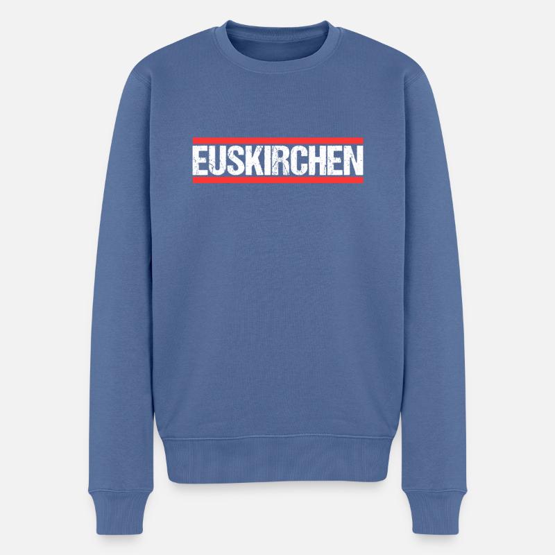 Euskirchenerin Euskirchener Euskirchen - Men's Premium Organic Jumper - stone blue