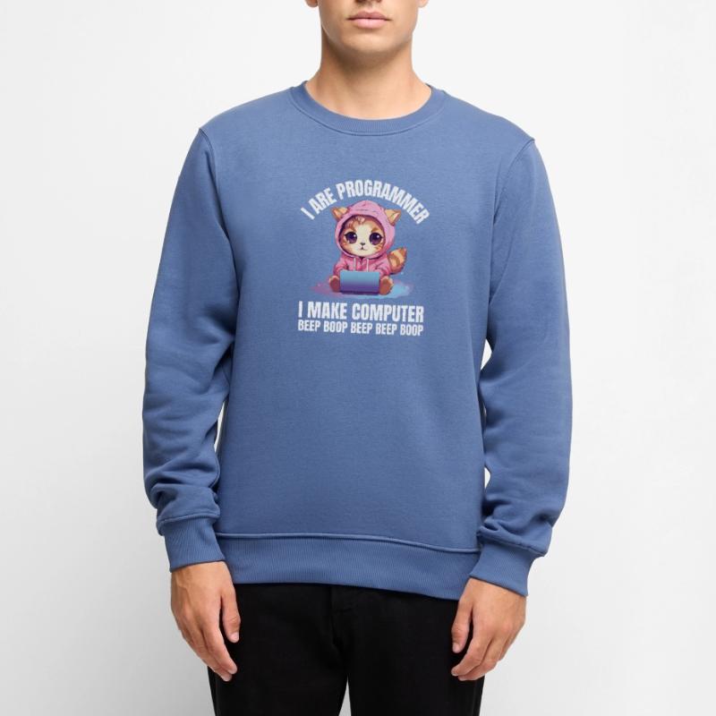 I'm a programmer. I'm doing Computer Beep Men's Premium Organic Jumper