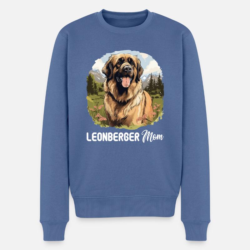Leonberg - Pull Premium bio Homme - bleu pigeon