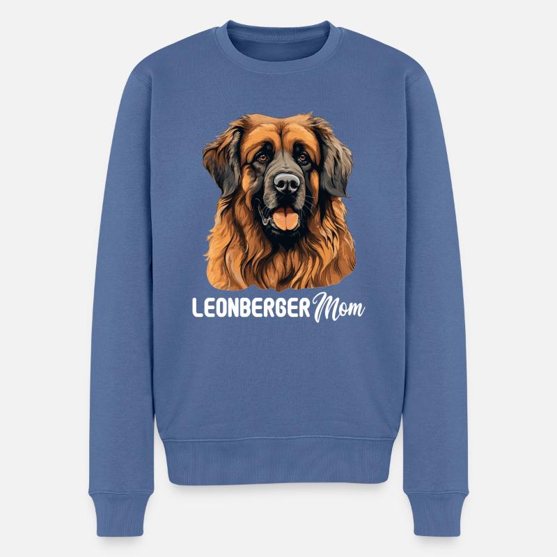 Leonberger - Männer Premium Bio Pullover - Taubenblau