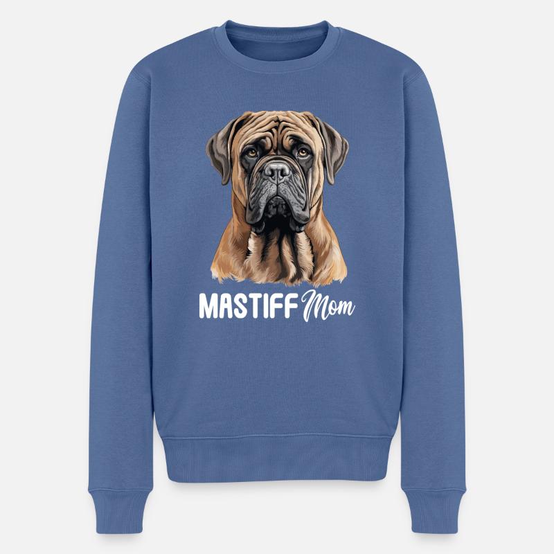Mastiff - Männer Premium Bio Pullover - Taubenblau