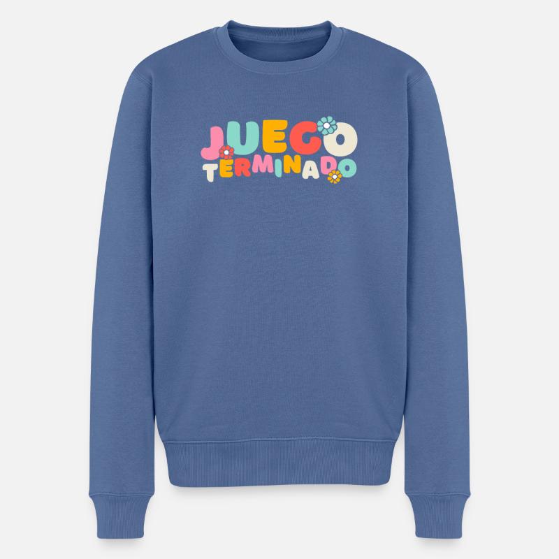 Bachelorette Party Jga - Männer Premium Bio Pullover - Taubenblau