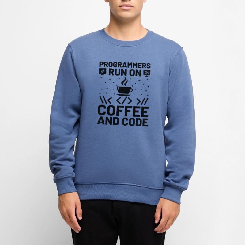 Café Codage Programmeur Codeur Développeur Nerd Coff Pull Premium bio Homme