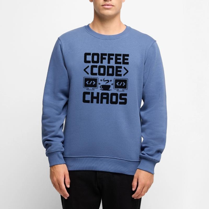 Kaffee-Codierung Programmierer Programmierer Entwickler Nerd Coff Männer Premium Bio Pullover