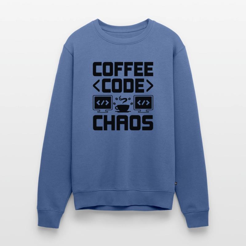 Kaffee-Codierung Programmierer Programmierer Entwickler Nerd Coff Männer Premium Bio Pullover