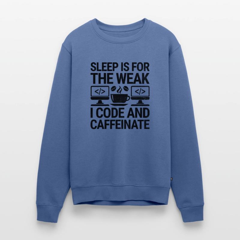 Kaffee-Codierung Programmierer Programmierer Entwickler Nerd Coff Männer Premium Bio Pullover