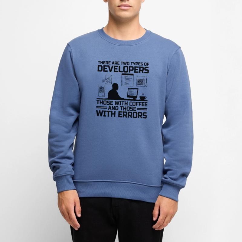 Café Codage Programmeur Codeur Développeur Nerd Coff Pull Premium bio Homme