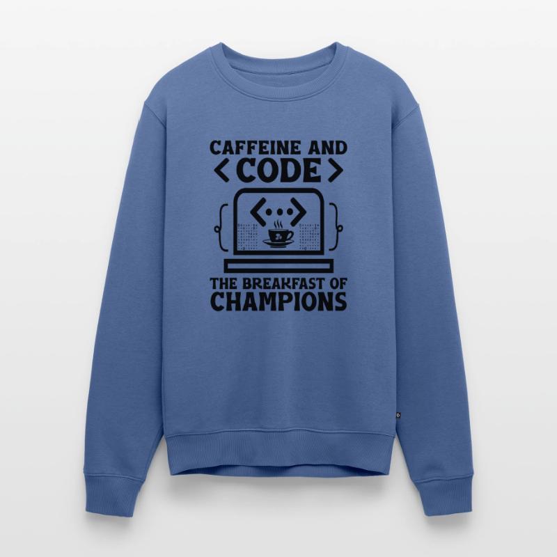 Kaffee-Codierung Programmierer Programmierer Entwickler Nerd Coff Männer Premium Bio Pullover