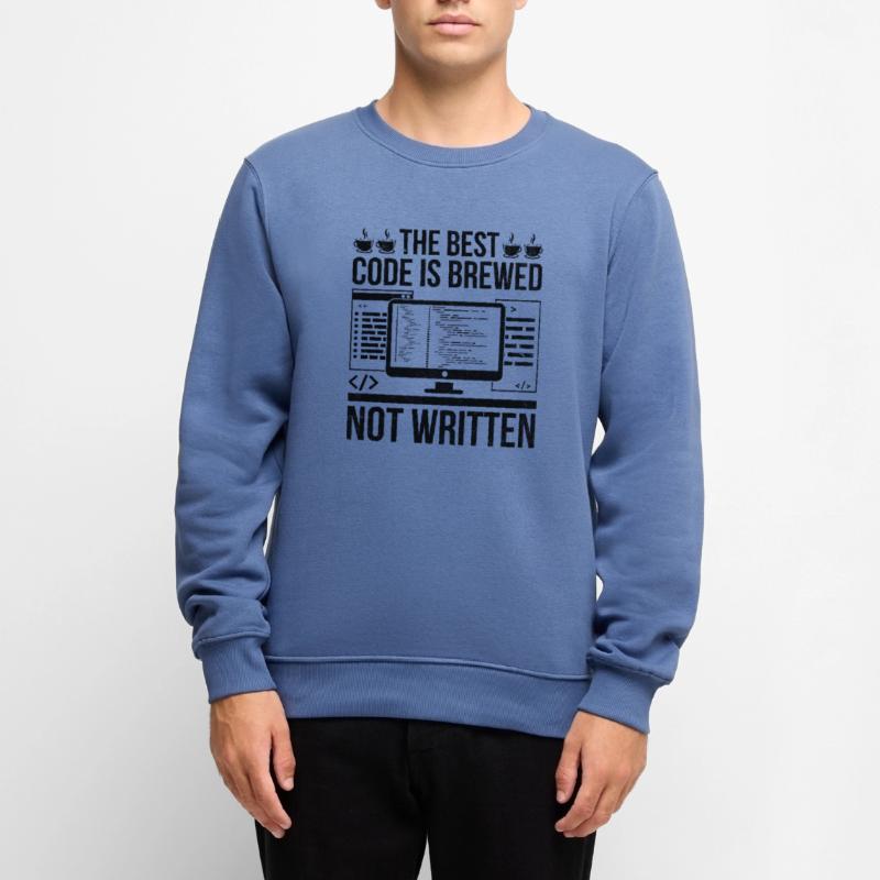 Café Codage Programmeur Codeur Développeur Nerd Coff Pull Premium bio Homme