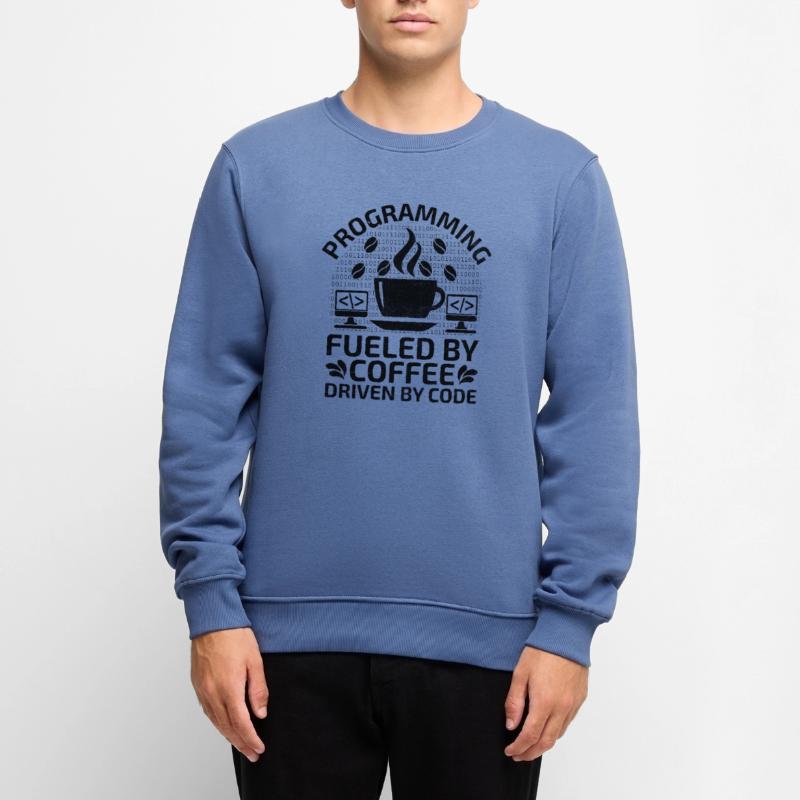 Kaffee-Codierung Programmierer Programmierer Entwickler Nerd Coff Männer Premium Bio Pullover