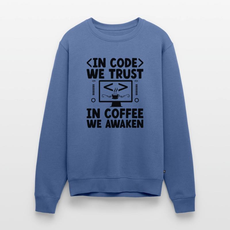 Café Codage Programmeur Codeur Développeur Nerd Coff Pull Premium bio Homme