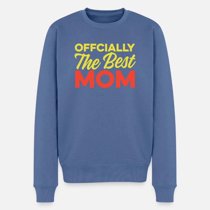 Mama Mutter Meilleure Maman - Pull Premium bio Homme - bleu pigeon