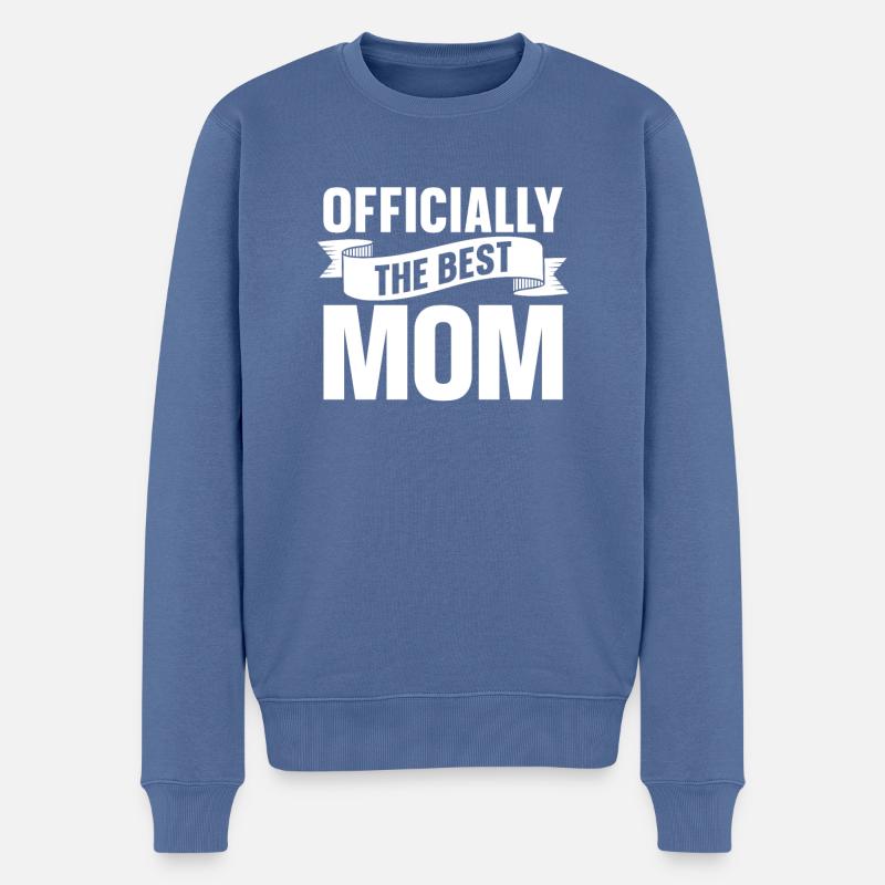 Mama Mutter Meilleure Maman - Pull Premium bio Homme - bleu pigeon