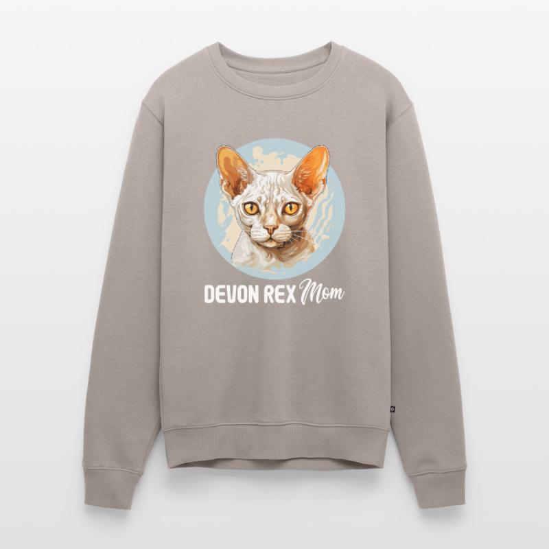 Chaton Devon Rex Chat Devon Rex Pull Premium bio Homme