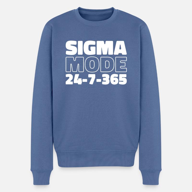 Schwesternschaft Soroitas Sigma Modus - Männer Premium Bio Pullover - Taubenblau