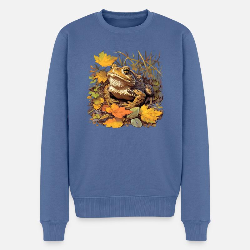 Toad Toads Toad - Men's Premium Organic Jumper - stone blue