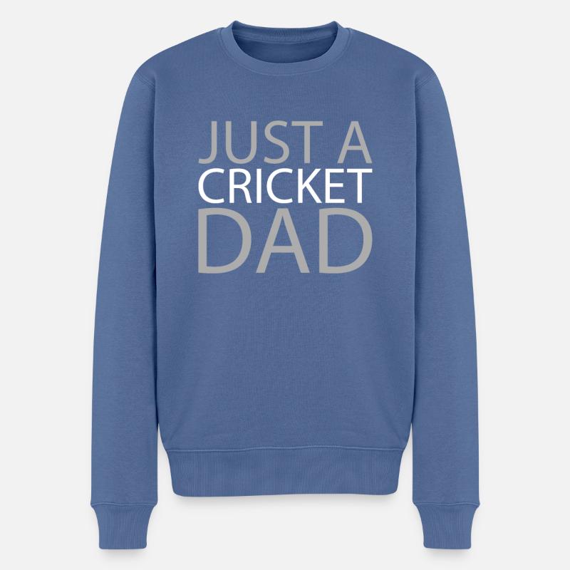 Cricket Just A Cricket Dad - Pull Premium bio Homme - bleu pigeon