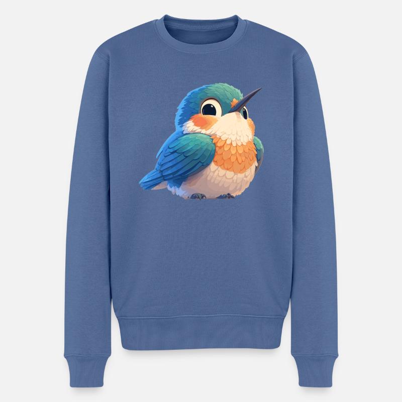 Colibri Kolibris Kolibri - Pull Premium bio Homme - bleu pigeon