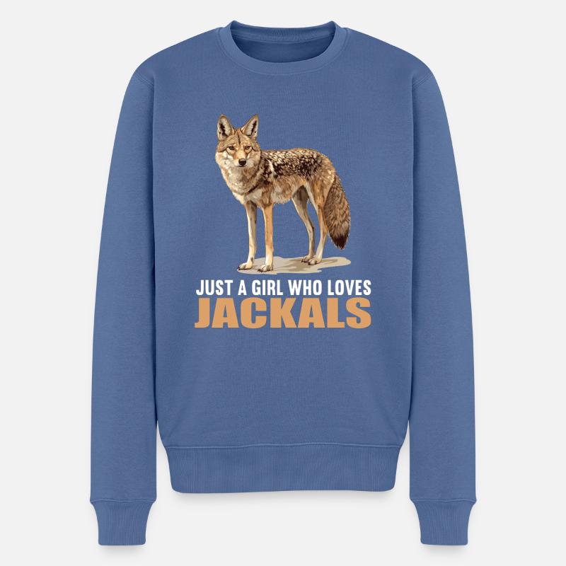 Chacals Chacal - Pull Premium bio Homme - bleu pigeon