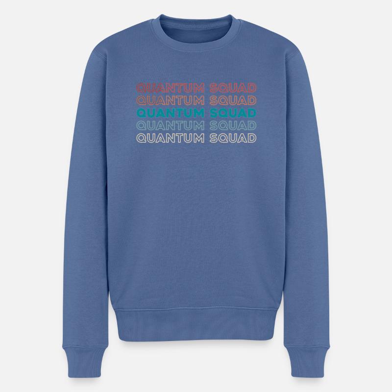 Makler Kader - Männer Premium Bio Pullover - Taubenblau