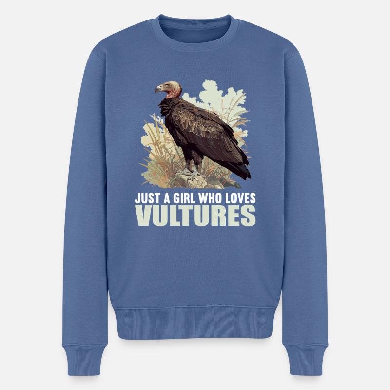 Vulture Geier - Pull Premium bio Homme - bleu pigeon