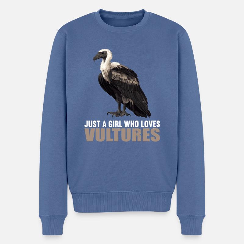 Vulture Geier - Pull Premium bio Homme - bleu pigeon