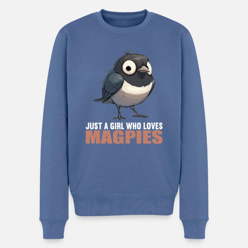 Pies Pie - Pull Premium bio Homme - bleu pigeon