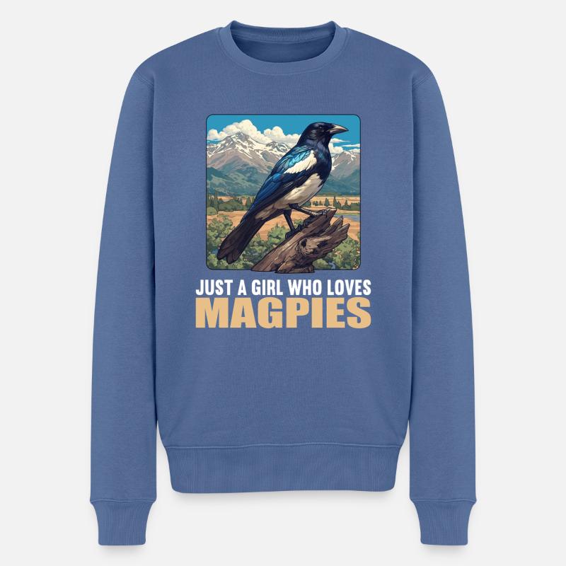 Pies Pie - Pull Premium bio Homme - bleu pigeon