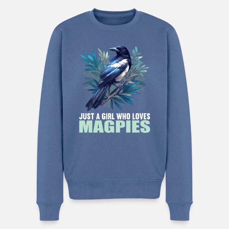 Pies Pie - Pull Premium bio Homme - bleu pigeon