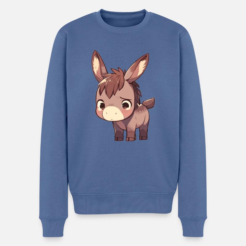 Mules Mule - Pull Premium bio Homme - bleu pigeon