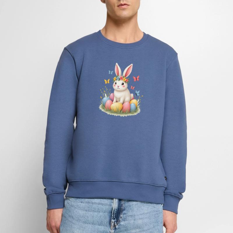 Easter Bunny Easter Bunny Easter Easter Men's Premium Organic Jumper
