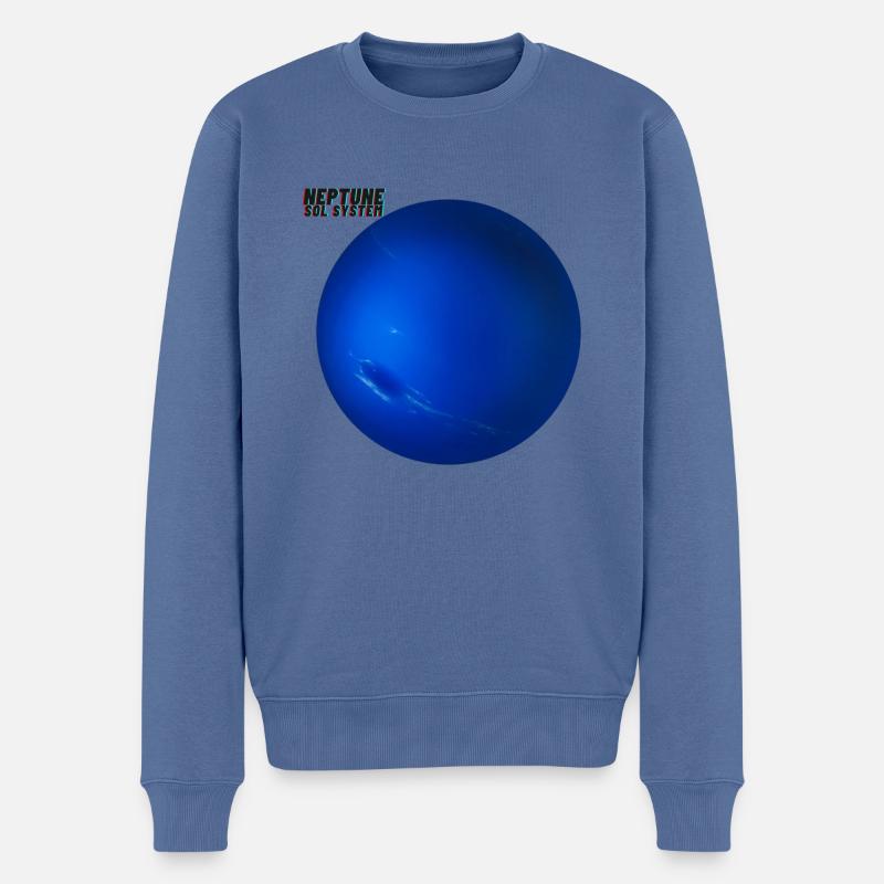 Système Neptune Neptun Sol - Pull Premium bio Homme - bleu pigeon