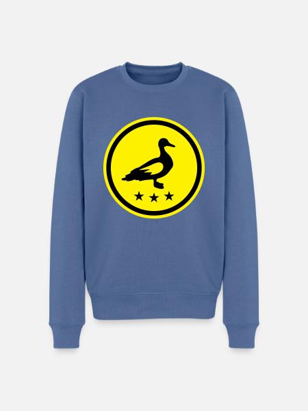 Duck animal - Men's Premium Organic Jumper - stone blue