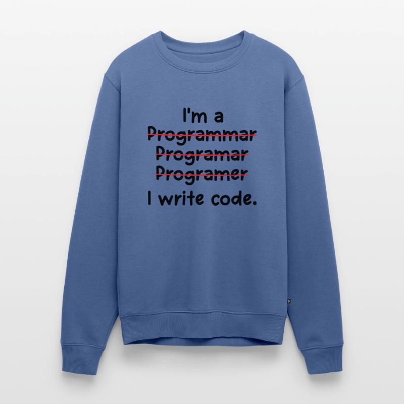 I'm A Programmer I Write Code Computer Scientist A Männer Premium Bio Pullover
