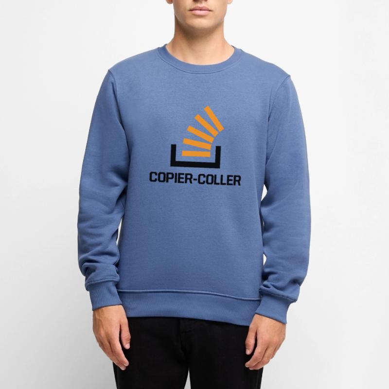 Copier Coller Programmer Software Developer Nerd G Männer Premium Bio Pullover