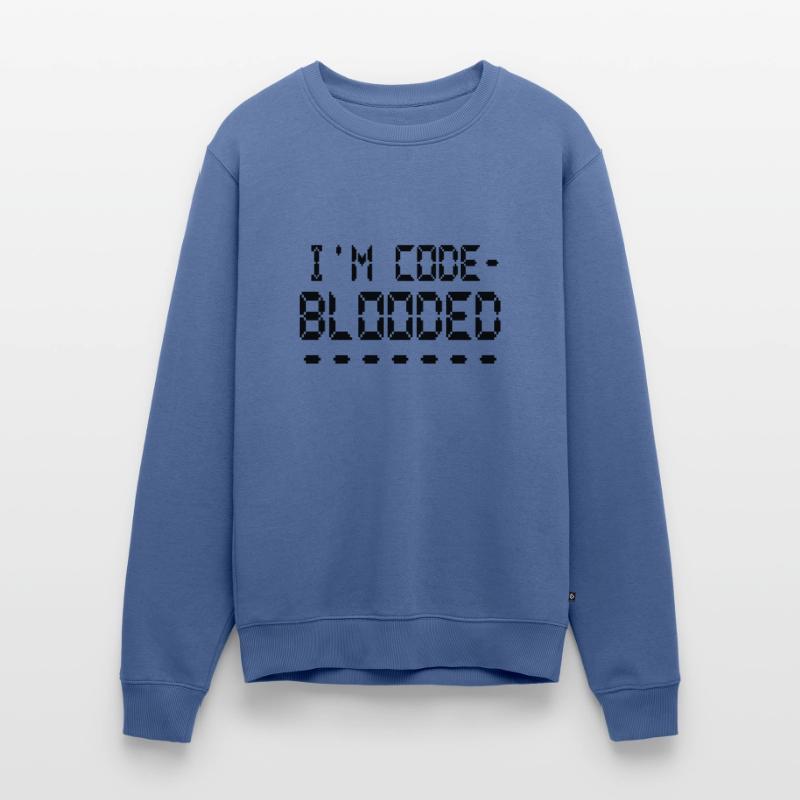Computerprogrammierung Ich bin Code Blooded Programmierer Männer Premium Bio Pullover