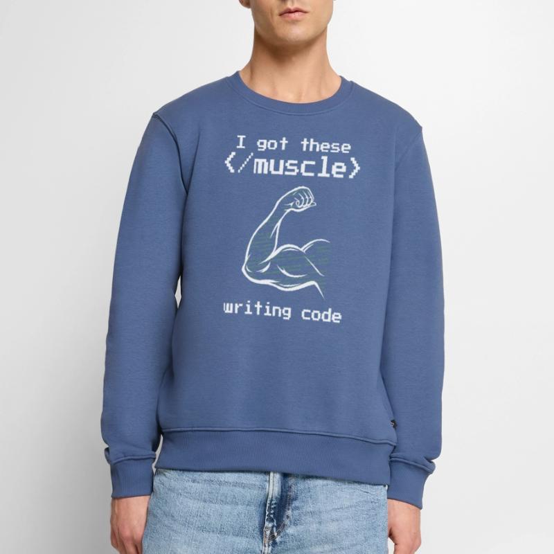 J’ai eu ces codeurs de programmeur de code d’écriture musculaire Pull Premium bio Homme