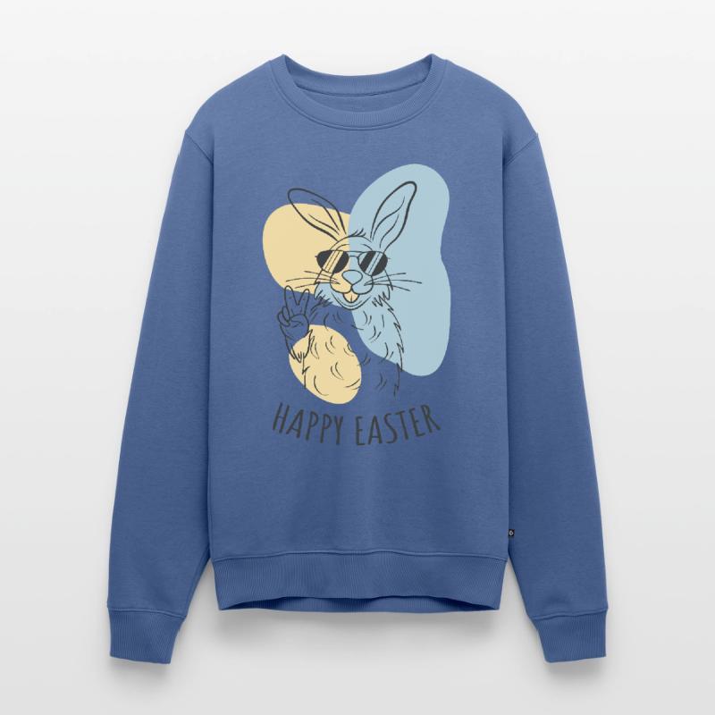 Happy Easter - Easter Bunny - Easter Egg - Gift Men's Premium Organic Jumper
