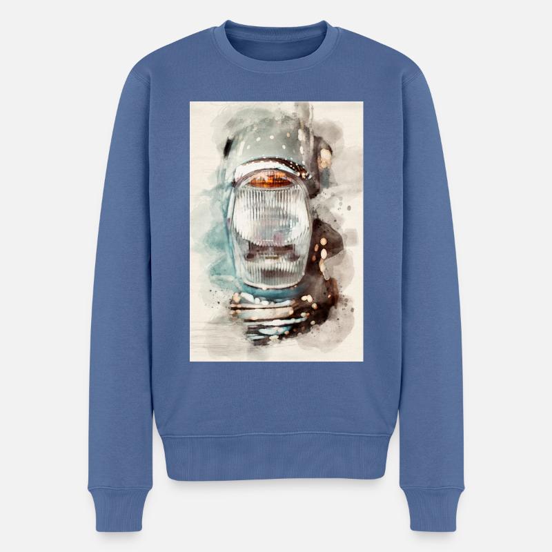 Pagoda 280 SL W113 - Pull Premium bio Homme - bleu pigeon