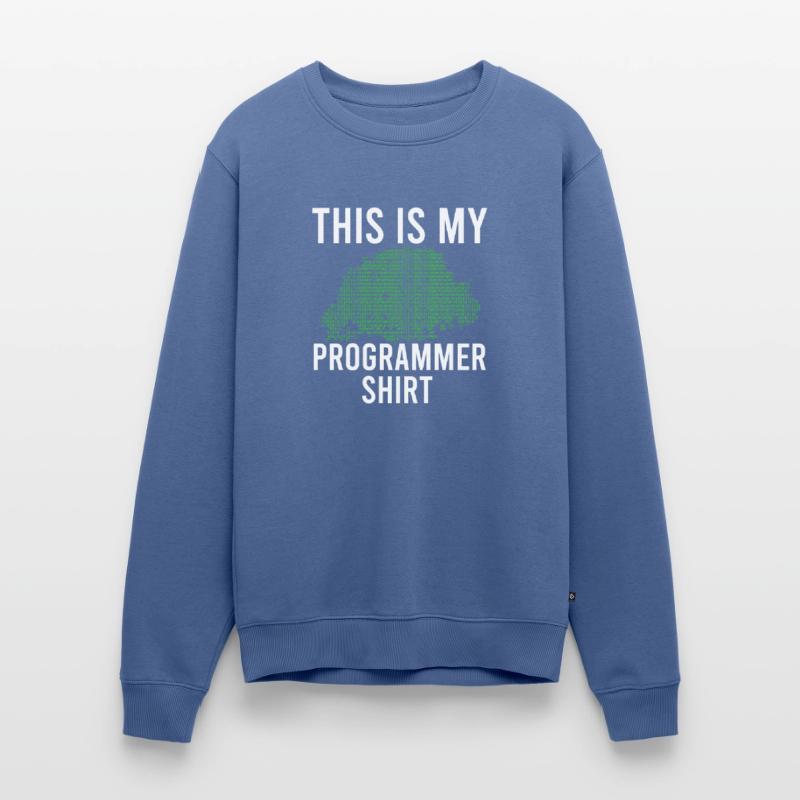 Programmierer Programmierung Informatik Computer Männer Premium Bio Pullover