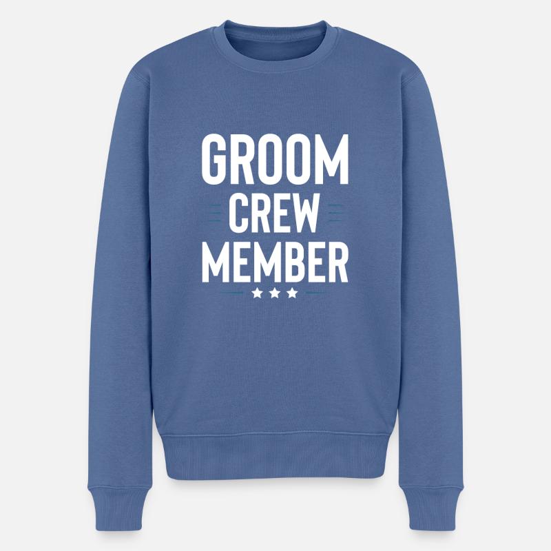 Équipe de palefrenier - Pull Premium bio Homme - bleu pigeon